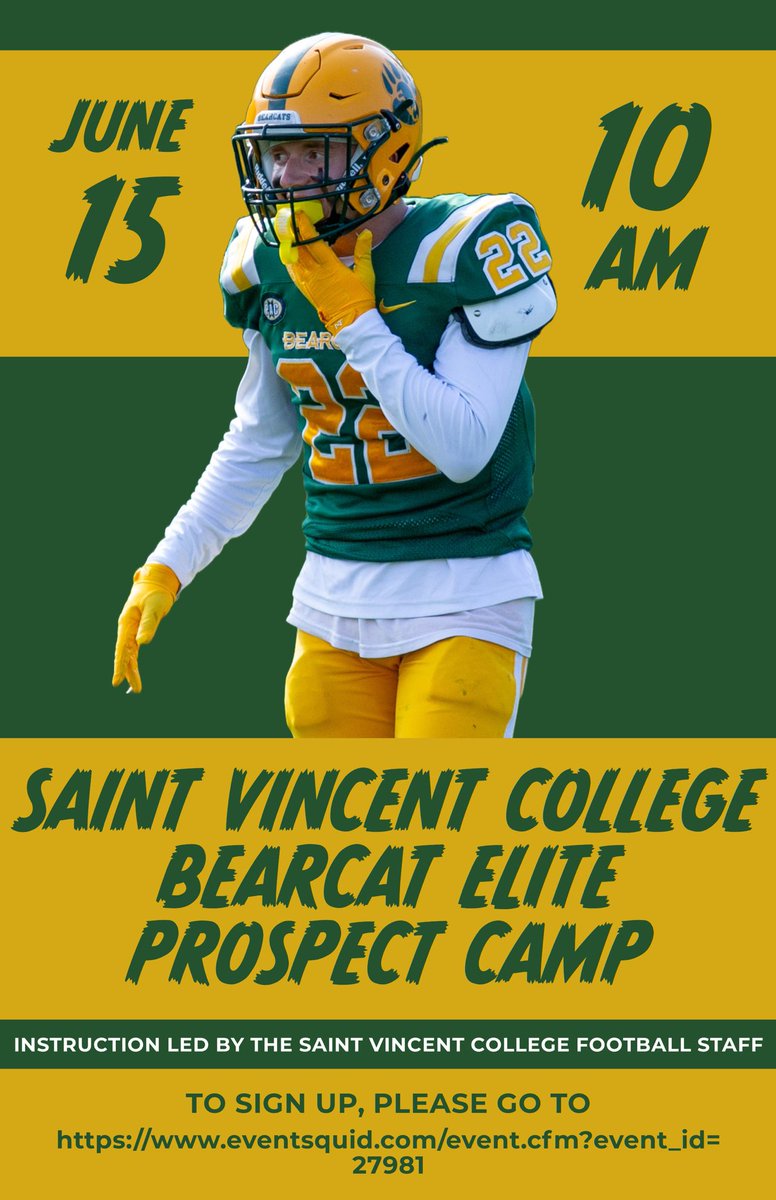 🚨 We are 10 days out from the Bearcat Elite Prospect Camp! 🚨

If you’re interested, DM me or sign up at the link below! ⬇️

eventsquid.com/mobileapp.cfm?…

🛤️ Time to get on the train! 🚂

#WGF | #GoBearcats