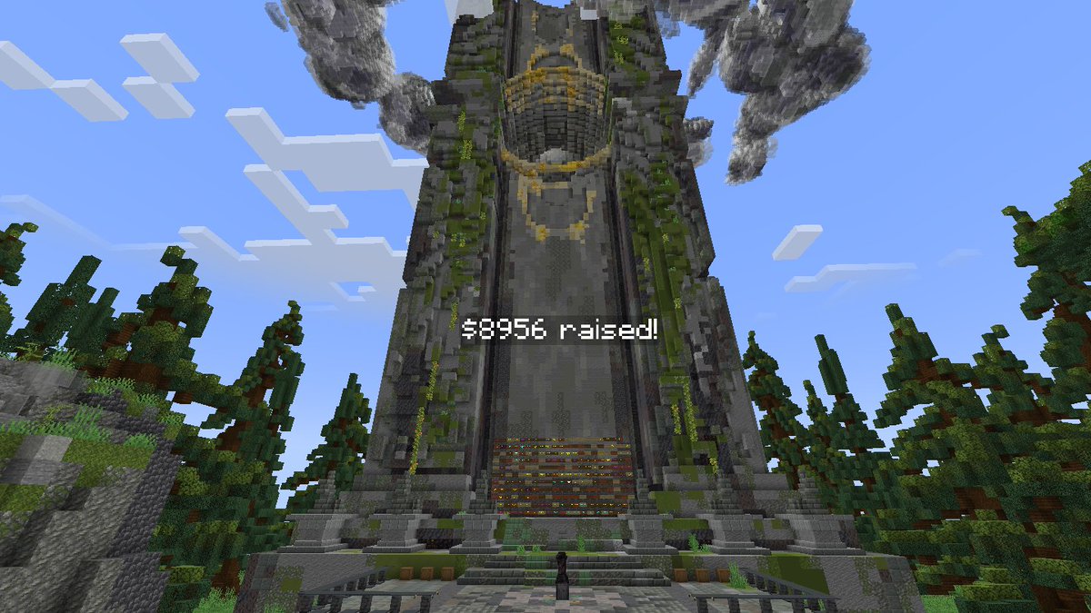 We're so close to $9000 raised so far on Day 6! Did you know that every donation over $5 gets a sign added to this amazing monument? Get your name immortalized on the donation monolith by donating in support of <a href="/GamersOutreach/">Gamers Outreach</a> tilt.fyi/qGZgpcpwnG