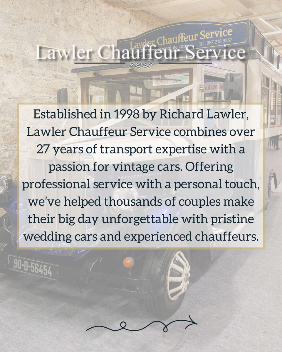 Arrive in style ✨ See our stunning vintage wedding cars up close at The Wedding Show at the RDS, in association with Auralia! 🚗💐 

To book tickets, click the link in our bio!
 #TWS2025 #WeddingCars #ChauffeurService #TheWeddingShowRDS