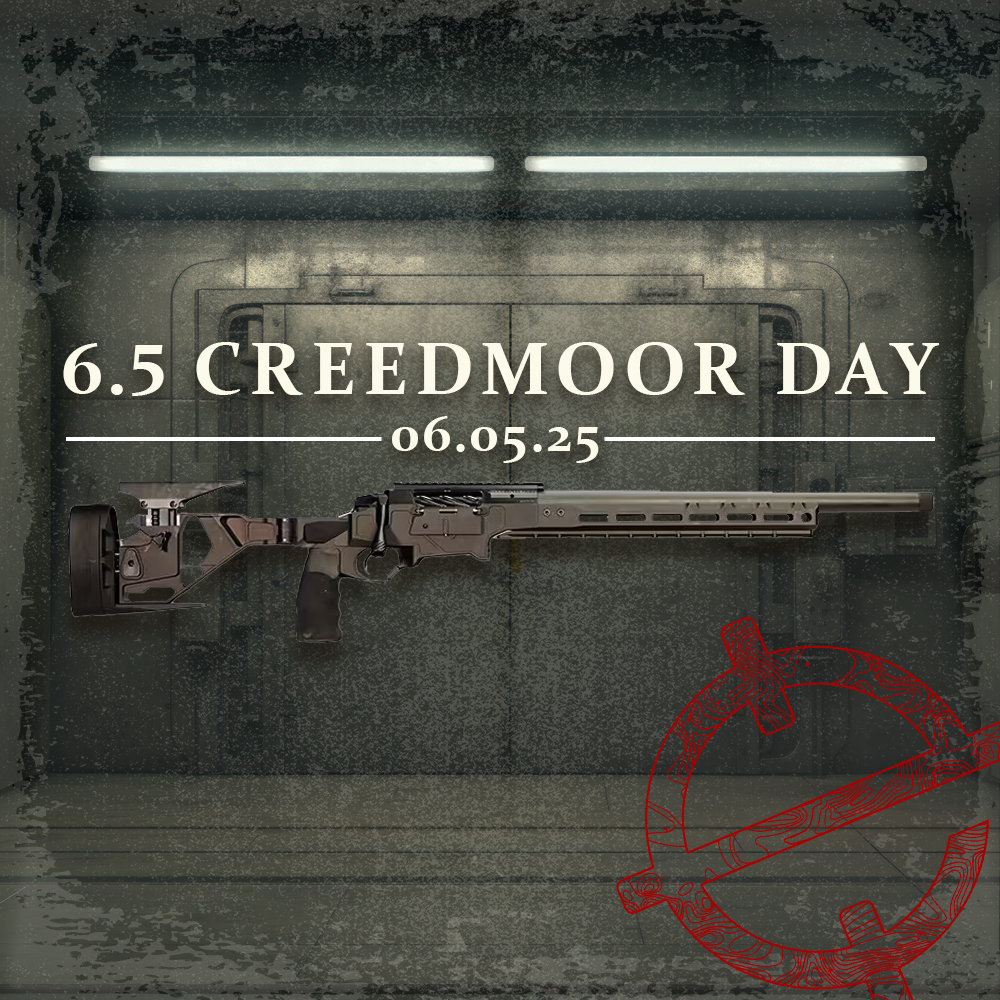 If you know, you know. Happy 6.5 Creedmoor Day to those who live for the long shot. 
Shop our in-stock 6.5 Creedmoor deals now:
eurooptic.com/search?term=6.…