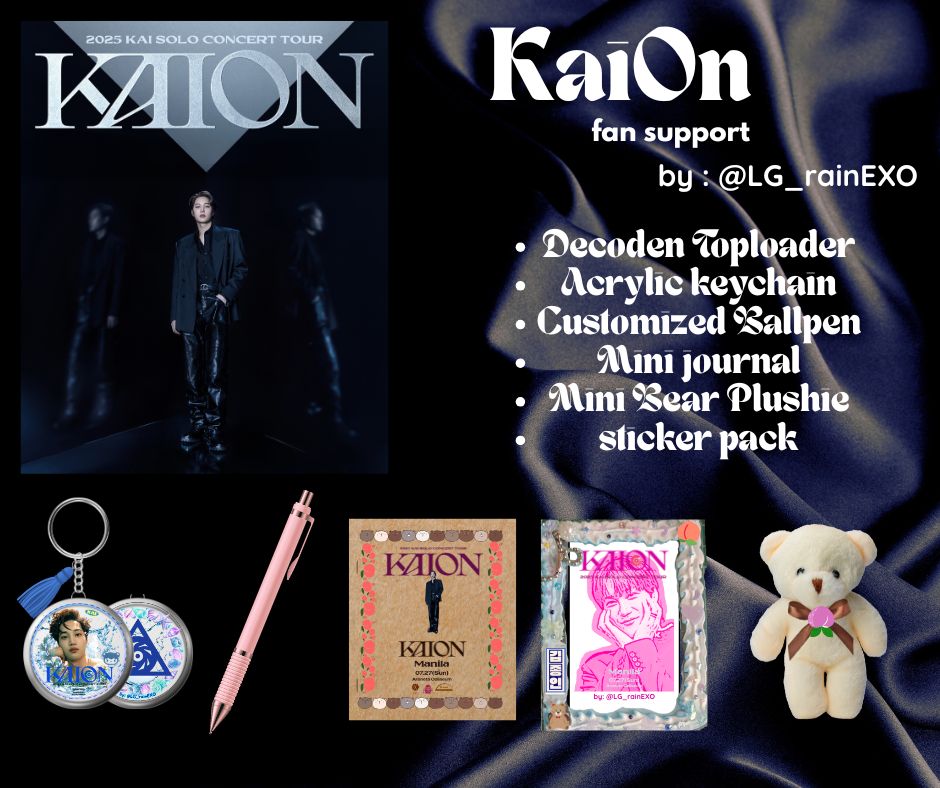 LG_rainEXO's tweet photo. Good day ERIGOMS ๐ป
Fansupport by @LG_rainEXO is here.
Donate to secure, for as low as 30Php each + freebies ๐
donation form ๐ https://t.co/C8ApeDfc7u
#KaiONinManila #KaiON2025 #EXOKAI #weareoneEXO #KaiExo https://t.co/MSDGrudm0Y