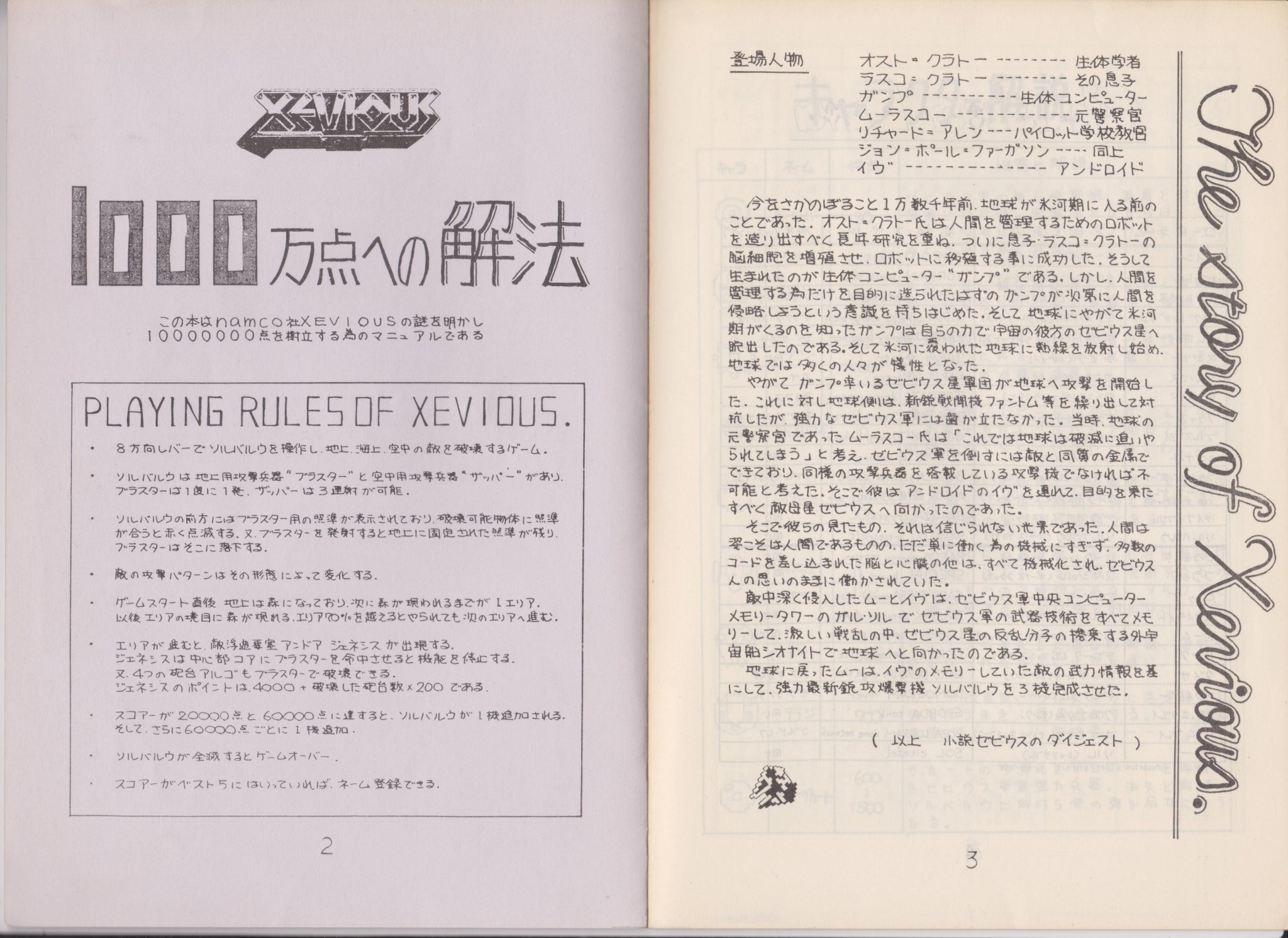 ゼビウス　1000万点への解法 ゼビウス 1000万点への解法 ゼビウス1000万点への解法