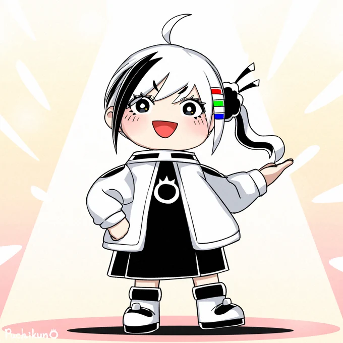 おはモノチ 「サイドテールだっち!」 #MonochiProject