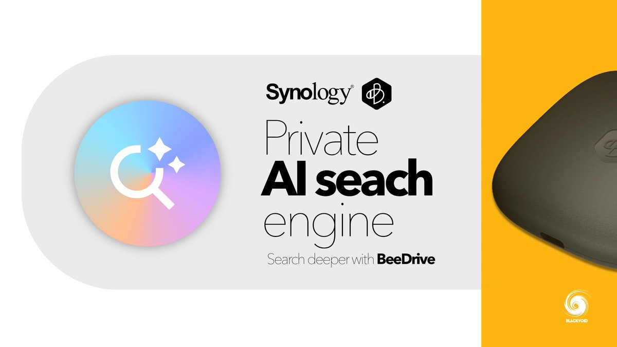 #Synology #BeeDrive #macOS #DeepSearch #beta is now live!

🚨Working atm only with macOS and #Apple silicon M1 or better as well as 16GB of RAM or more.

Let the testing begin!

#macminim4pro #macstudiom1

blackvoid.club/synologys-beed…