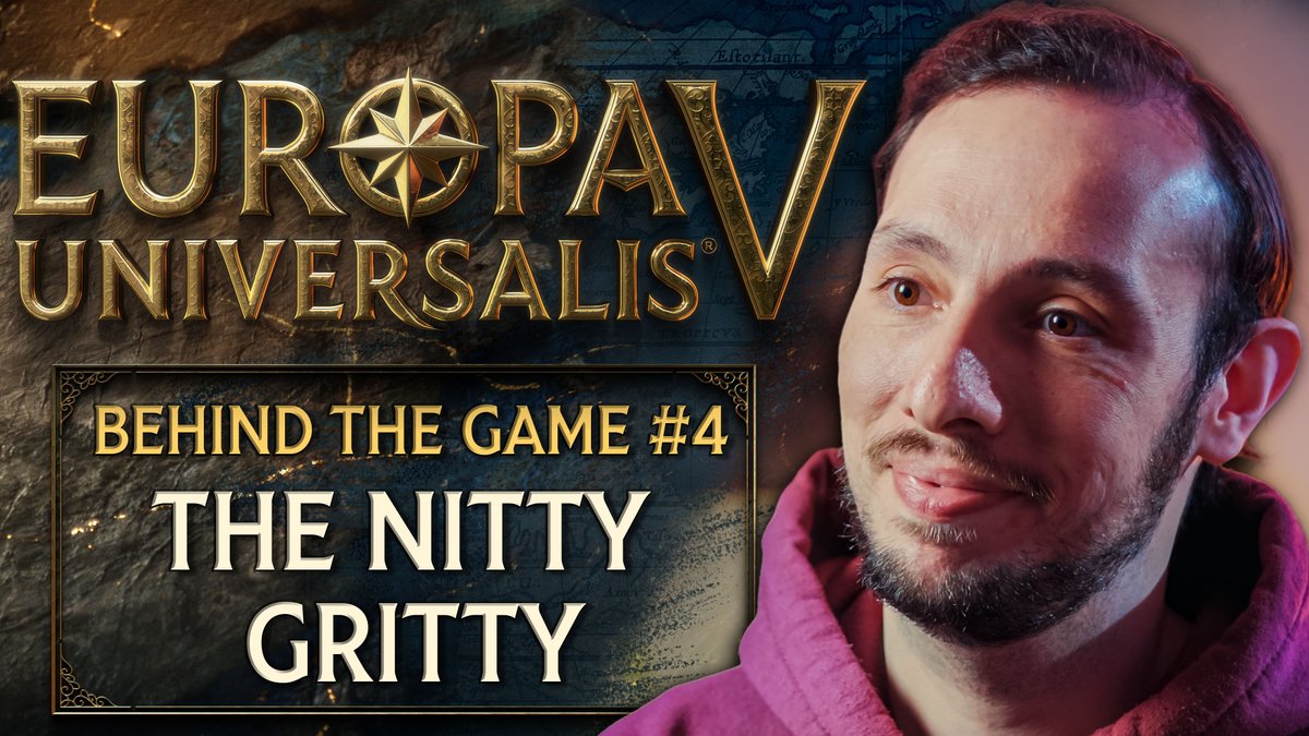 In this weeks behind the scenes video, we're discussing the nitty gritty details that make EU5 tick! ⚙️

We're talking historical research, granular mechanics, and more. And as a bonus, the devs share some of their favorite nations to play! 🕹️

Check it out here 
👉