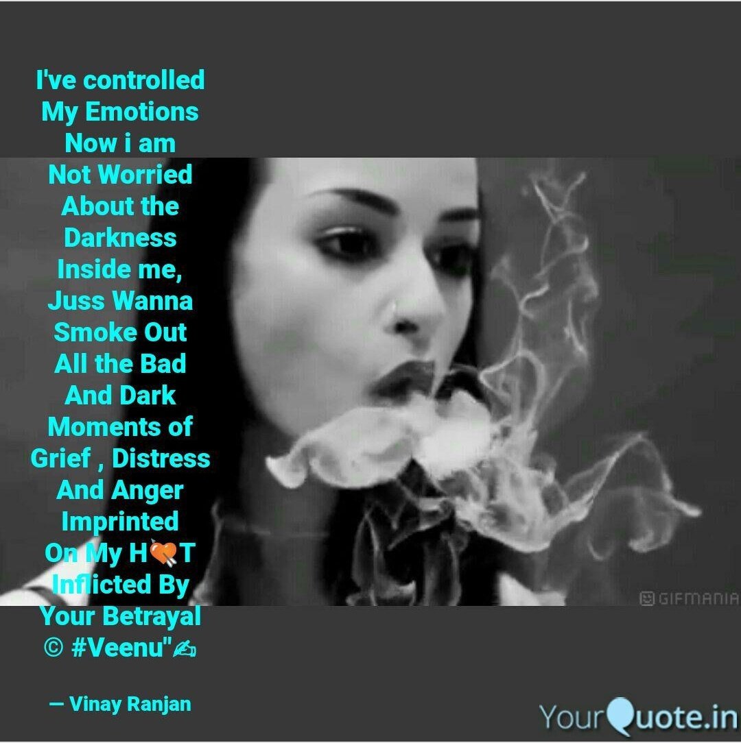 Kavya_Ras's tweet photo. #Poetic_Window 

"I've controlled
My Emotions
Now i am
Not Worried
About the
Darkness
Inside me,
Juss Wanna
Smoke Out
All the Bad
And Dark
Moments of
Grief , Distress
And Anger
Imprinted
On My H💘T
Inflicted By
Your Betrayal..!"

© #Veenu"✍
@Veenu_ub 
#vss365 
#NapoWriMo https://t.co/GozslEHcIo
