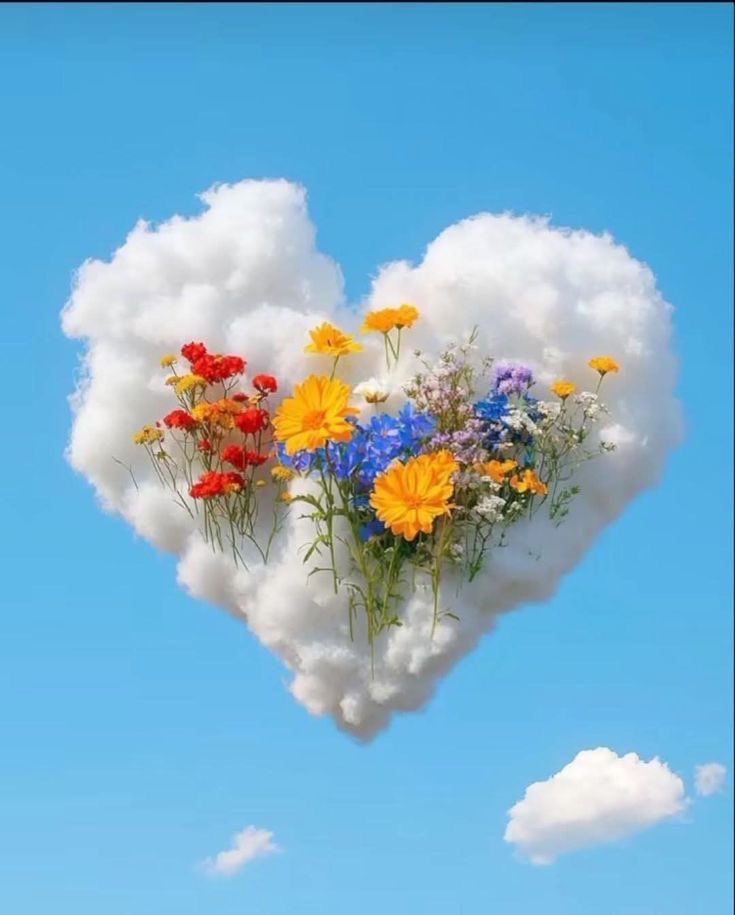 Te veo en todas las nubes, como si el cielo supiera dibujar tu nombre.