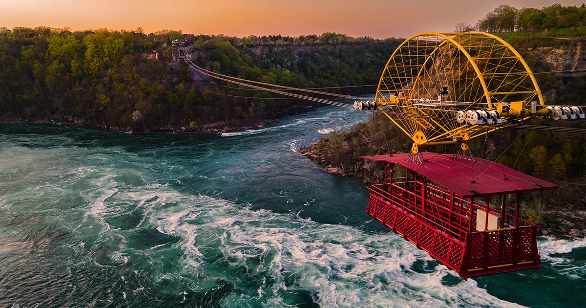#Niagara Photo of the Week: Soaring 3,500 feet above the Niagara Gorge, the Whirlpool Aero Car offers breathtaking views of the Niagara River. 

Thanks for sharing Bill Augerman, St. Catharines.
