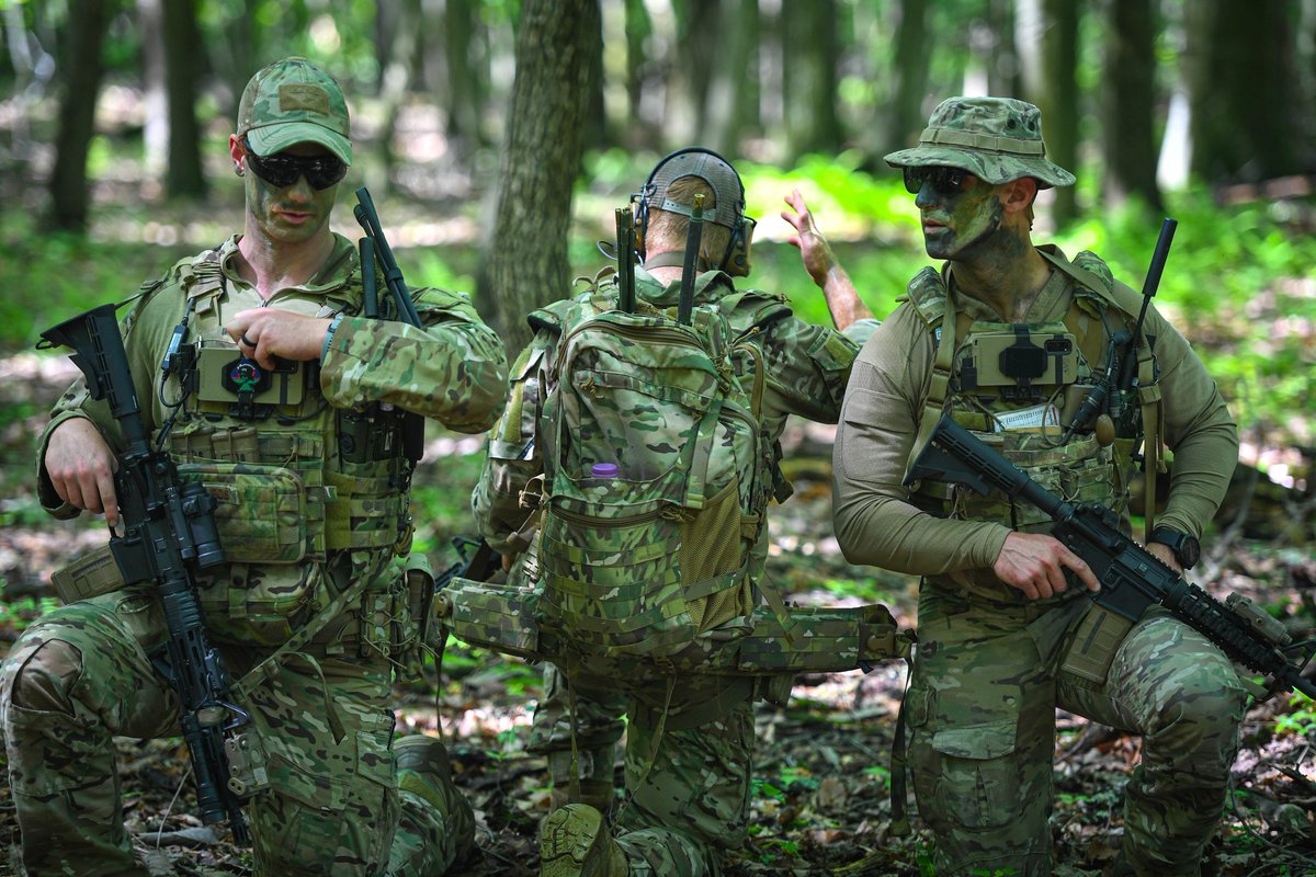PANationalGuard's tweet photo. #KnowYourMil: The 148th Air Support Operations Squadron is a subordinate unit of the 193rd Special Operations Wing based at Fort Indiantown Gap. The 148th ASOS provides combat-ready Tactical Air Control Parties for combat maneuver units, including the 28th Infantry Division. https://t.co/KVpUeXNXSJ