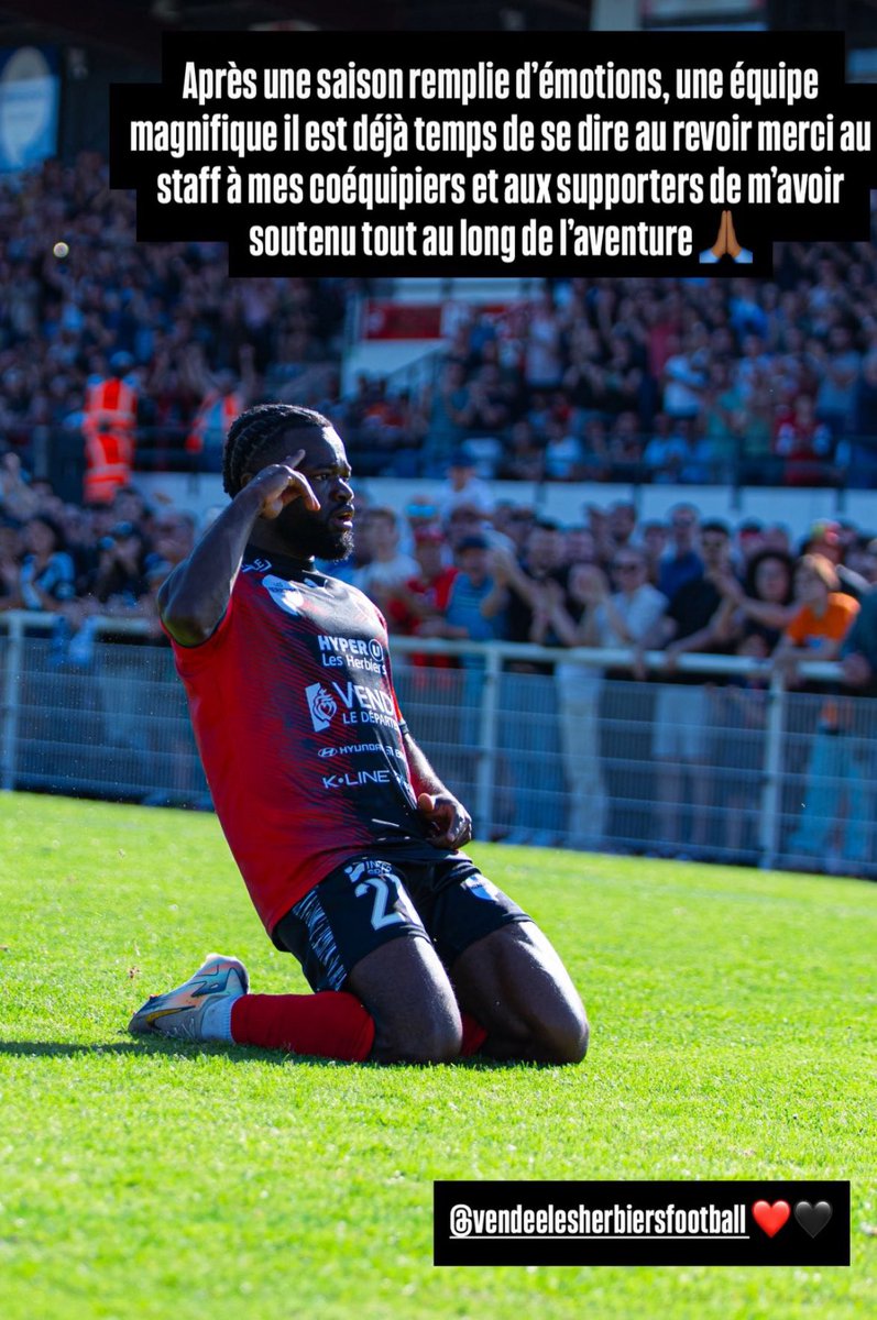 DonFcgb's tweet image. 🚨 #National2 : 

👋 𝙎𝙝𝙚𝙡𝙩𝙤𝙣 𝙂𝙪𝙞𝙡𝙡𝙖𝙪𝙢𝙚 fait ses adieux au @VHFootOfficiel : 

« Après une saison remplie d'émotions, avec une équipe magnifique il est déjà temps de se dire au revoir… » 

🔜 Le meilleur buteur du Groupe 🅱️ serait sur les tablettes des #Girondins…