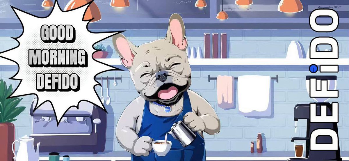 DEFiDO (@defidotoken) on Twitter photo good morning ☀️🐾 good morning ☀️🐾