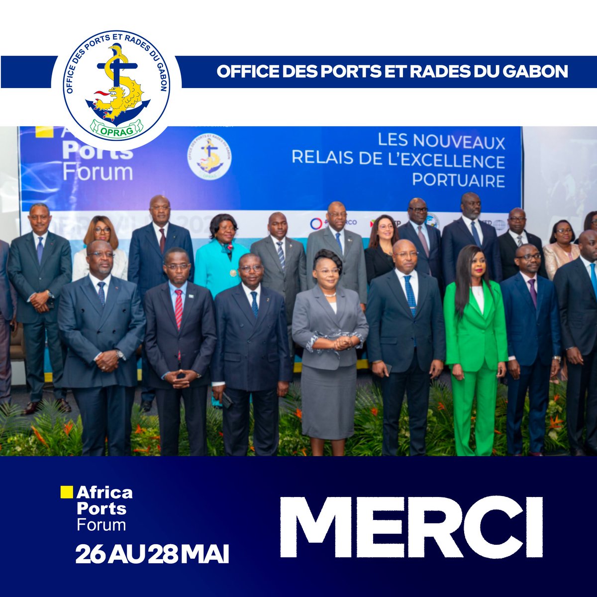 Office des Ports et Rades du Gabon tweet media