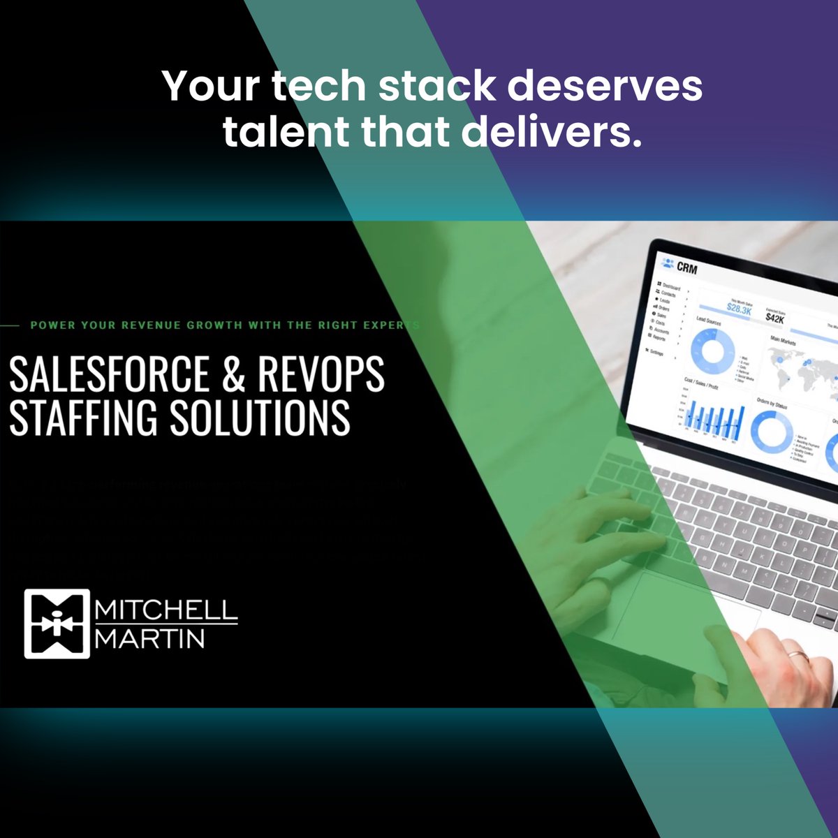 #CRM is only as strong as the team behind it. We help clients build out #Salesforce and #RevOps teams that move the revenue needle—from #admins to #architects and everything in between.
Your tech stack deserves talent that delivers: mitchellmartin.com/salesforce