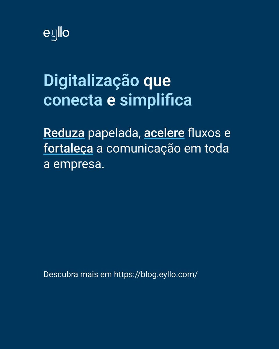 eyllo_media's tweet photo. Reduza papelada, acelere fluxos e fortaleça a comunicação com a eyllo. 

Simplifique a operação e ganhe agilidade. 
Saiba mais → https://t.co/oTlm2WsSKD 

#eyllo #GestaoDeAtivos https://t.co/SENMu0uZWR