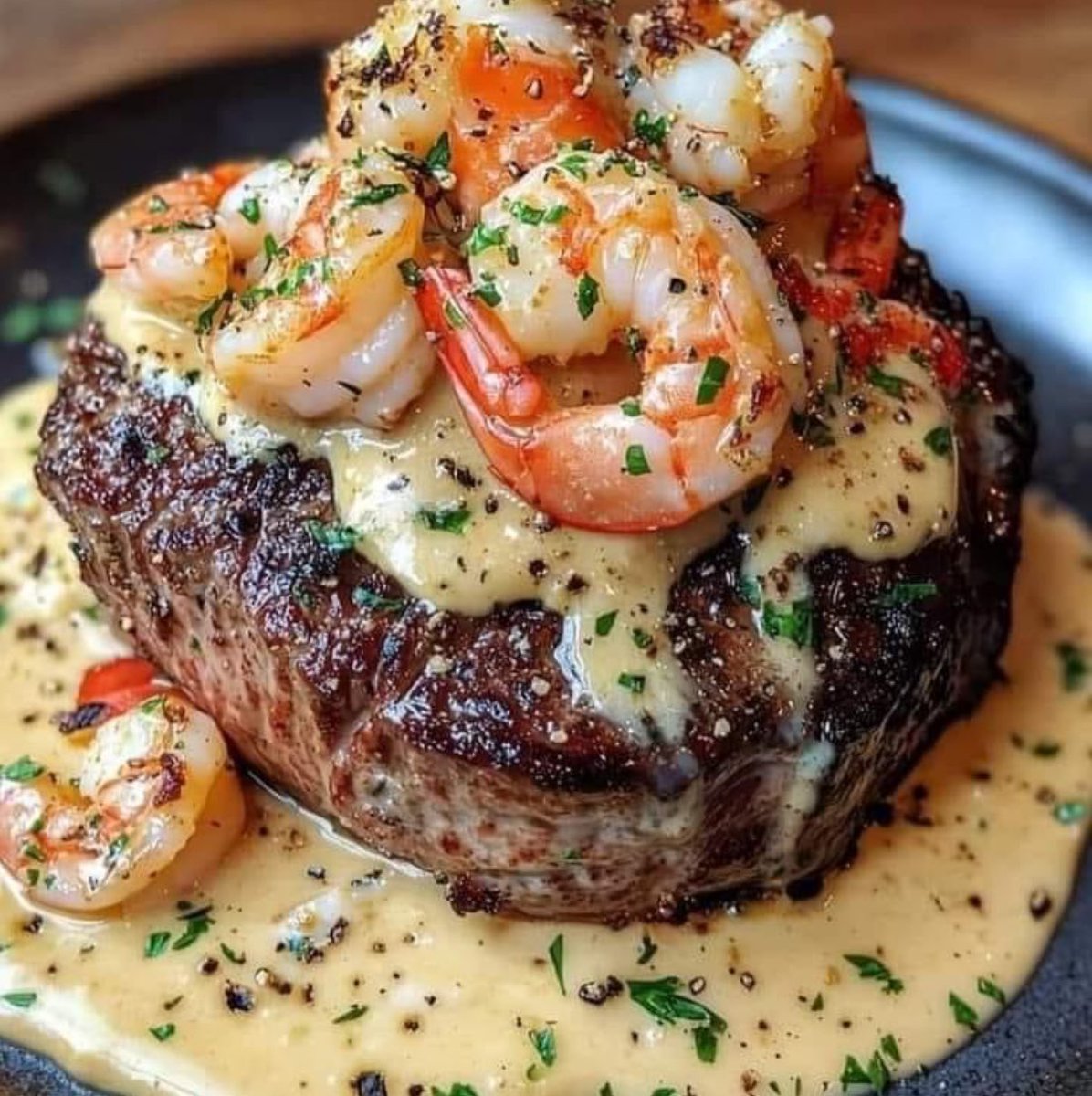 Steak and Shrimp, a great combo