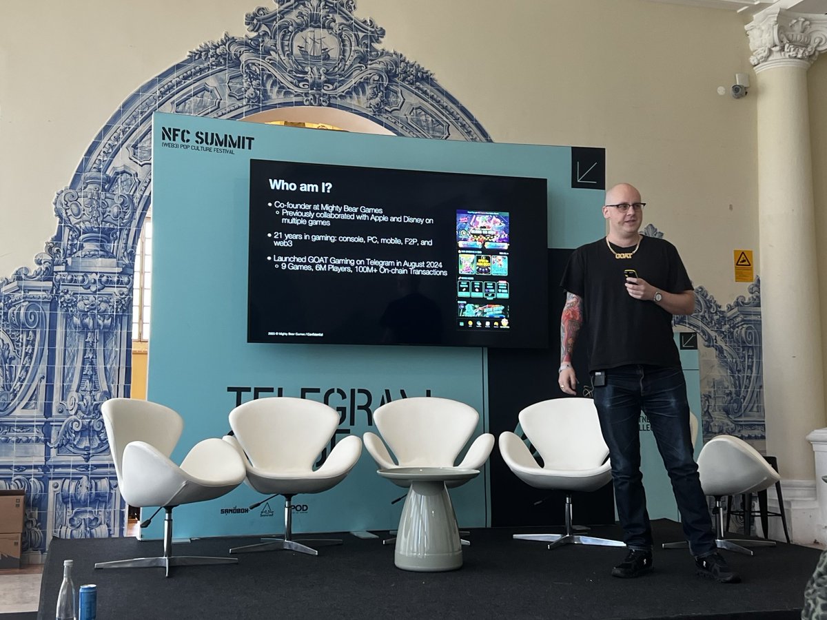 GM from Lisbon! 

<a href="/NFCsummit/">NFC SUMMIT - LISBON - JUNE 4-6 2025</a>