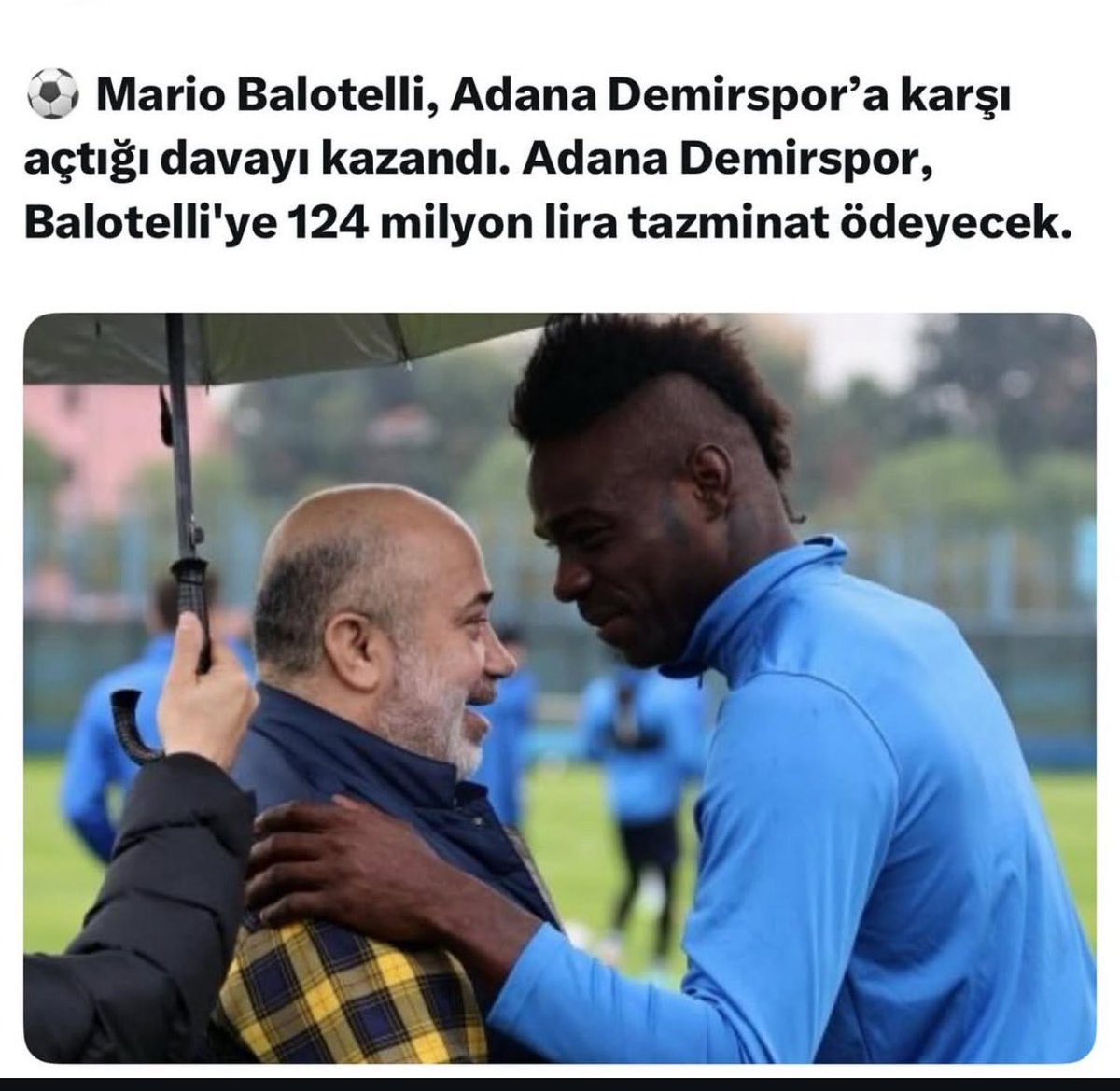 Mükemmel PR çalışması yaptınız , şuan dünyada herkes bizi oyuncularının parasını vermeyen kulüp olarak tanıyor , tebrikler sana <a href="/MuratSancakMt/">Murat Sancak</a> ve futbol aklının yarısı<a href="/metinkorkmaz404/">Metin Korkmaz</a>