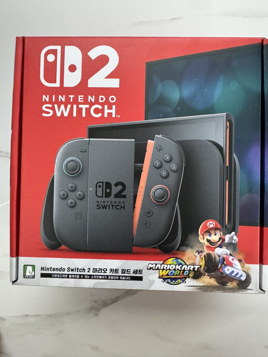 julienismm's tweet photo. #NintendoSwitch2 is arrived! ❤️ https://t.co/Pz80qaArH6