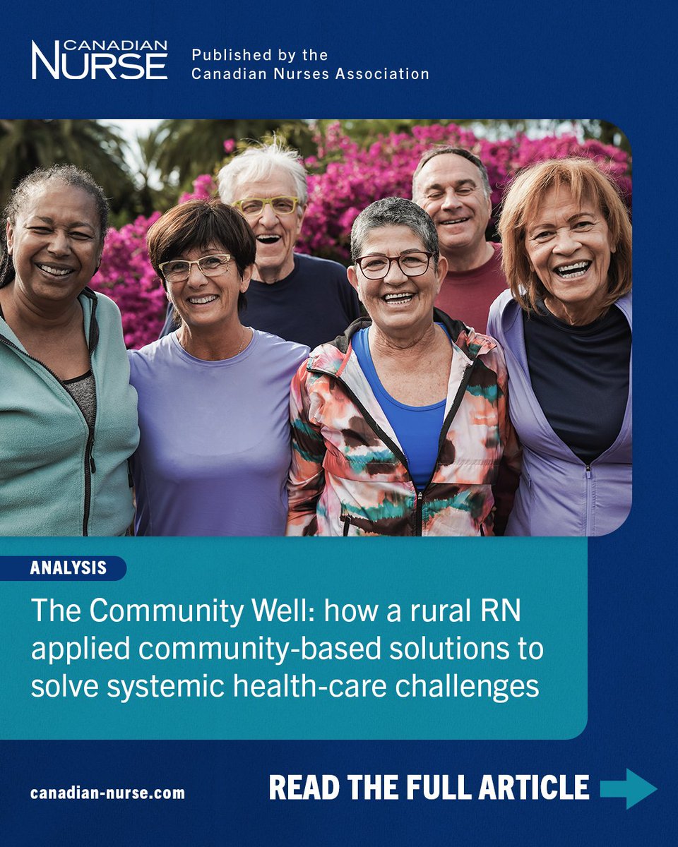 When care systems are overtaxed, it’s community-based solutions that can fill the gap. If you’re a nurse thinking about leading community wellness initiatives, this article is packed with insight.

Read here: bit.ly/3FyCSqh

#NursingLeadership #CommunityCare