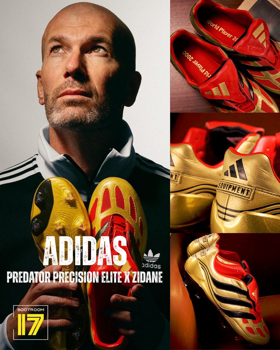 17bootroom's tweet photo. Adidas Predator Precision X Zidane
ถ้า Accelerator คือจุดเริ่ม / Mania คือช่วงพีก… Precision คู่นี้คือจุดลงตัวของตำนาน!
ไฮไลต์คือ ลิ้นพับพร้อมลายวอลเลย์ของ Zidane
“เพราะสตั๊ดทุกคู่ มีเรื่องราวของมัน”
#รีวิวสตั๊ด17bootroom #17bootroom #รองเท้าสตั๊ด #สตั๊ด #PredatorPrecision https://t.co/KtKsNljjz1