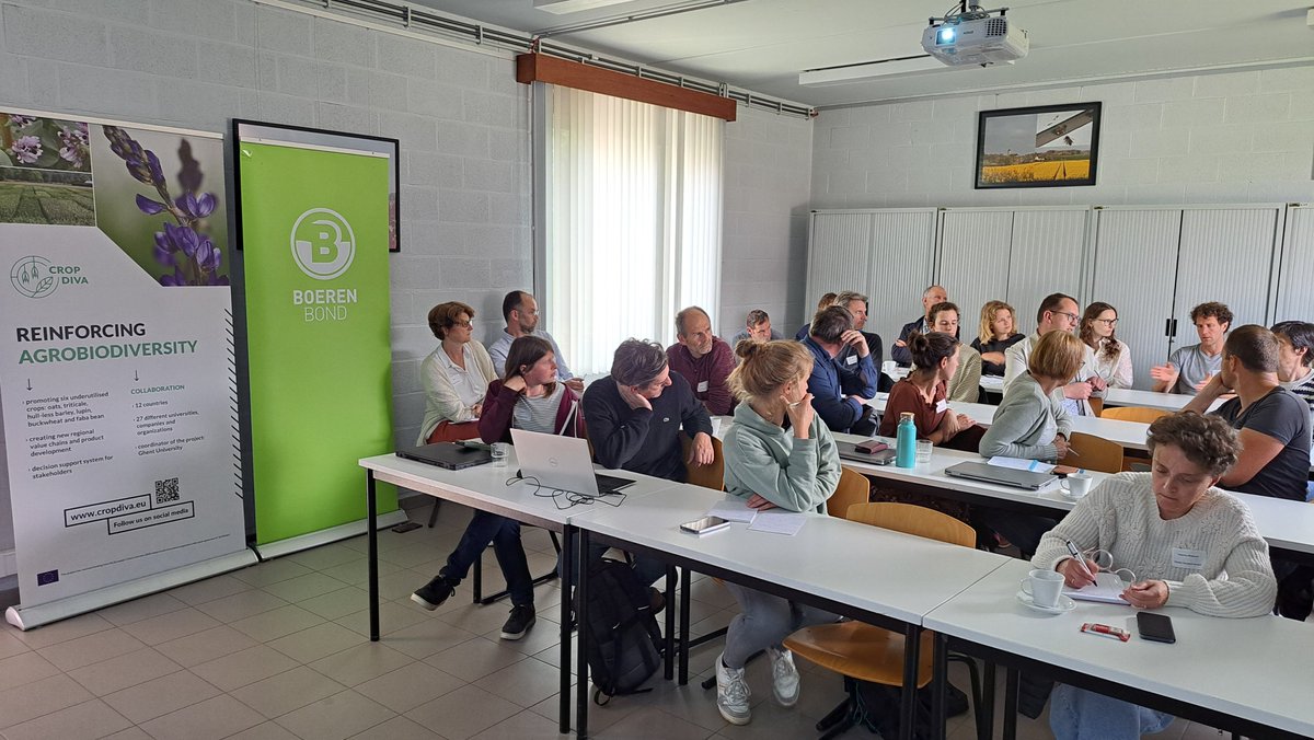 Inspiring afternoon at Bottelare Experimental Farm! On June 4, stakeholders explored local protein crops in Belgium—peas, faba beans &amp; oats—plus value chain insights &amp; field trials.
Organized by Boerenbond (Cropdiva) with UGent &amp; HOGENT.
#H2020Cropdiva #LEGENDARYProject #H2020
