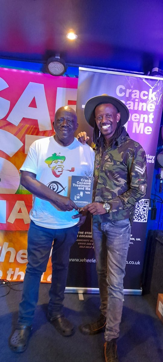 Great Birmingham book launch at The Tower Of Song for Crack Cocaine Treatment &amp; Me.

Buy your copy - tinyurl.com/2f6a2nh7