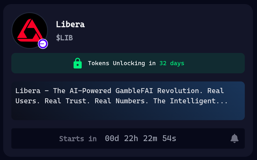 Libera (@libera_xyz) on Twitter photo Less than 24 hours left for fair launch on <a href="/virtuals_io/">Virtuals Protocol</a>
Are you ready with $VIRGEN Points? Less than 24 hours left for fair launch on <a href="/virtuals_io/">Virtuals Protocol</a>
Are you ready with $VIRGEN Points?