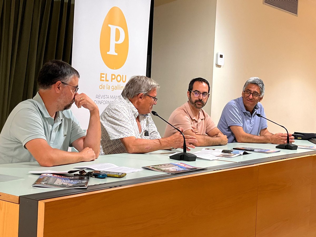 Aquest dimecres vam presentar <a href="/elpoudigital/">elpou.cat</a> de juny, amb una interessant taula rodona amb <a href="/galobart_i/">Josep Galobart i Soler</a> , <a href="/gportabella/">Gonçal Portabella</a> i <a href="/EudaldSerra/">Eudald Serra</a> sobre Masies amb història