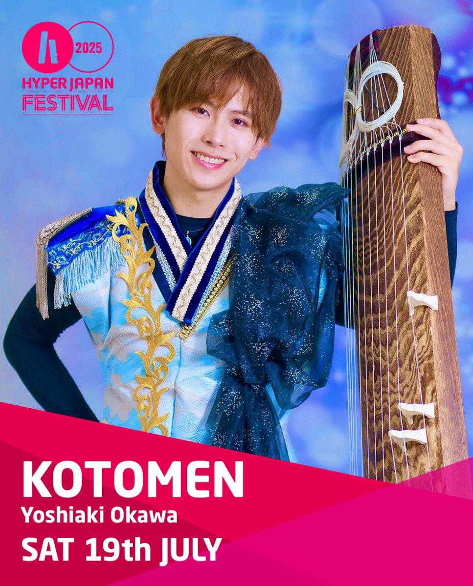 KOTOMEN / コトメン (大川義秋) (@ookawayoshiaki) on Twitter photo \\🇬🇧出演決定✨//
ロンドンにて開催される
ヨーロッパ最大級日本フェス
今年もなんと..!!!
KOTOMEN出演決定しました🎊
応援リポスト
よろしくお願いいたします🤝
#hyperjapan2025
#日本フェス
#KOTOMEN
<a href="/HYPERJAPANevent/">HYPER JAPAN</a> \\🇬🇧出演決定✨//
ロンドンにて開催される
ヨーロッパ最大級日本フェス
今年もなんと..!!!
KOTOMEN出演決定しました🎊
応援リポスト
よろしくお願いいたします🤝
#hyperjapan2025
#日本フェス
#KOTOMEN
<a href="/HYPERJAPANevent/">HYPER JAPAN</a>