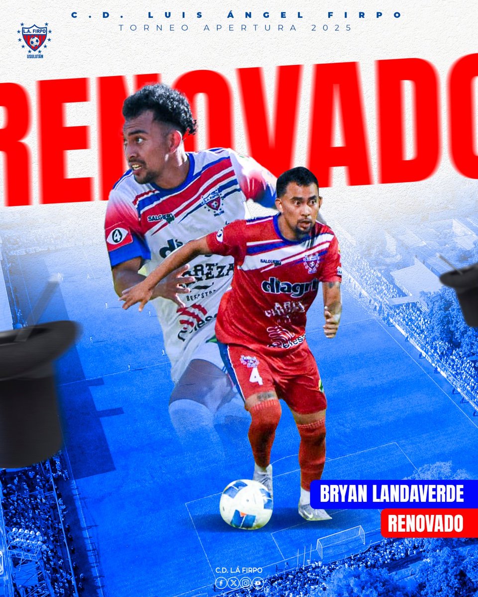 Hay renovaciones que se sienten en el corazón.🫡
Es un orgullo anunciar que estos jugadores seguirán defendiendo con pasión nuestros colores 🔴⚪️🔵.

✍️ ¡Siguen siendo parte de esta familia!👏