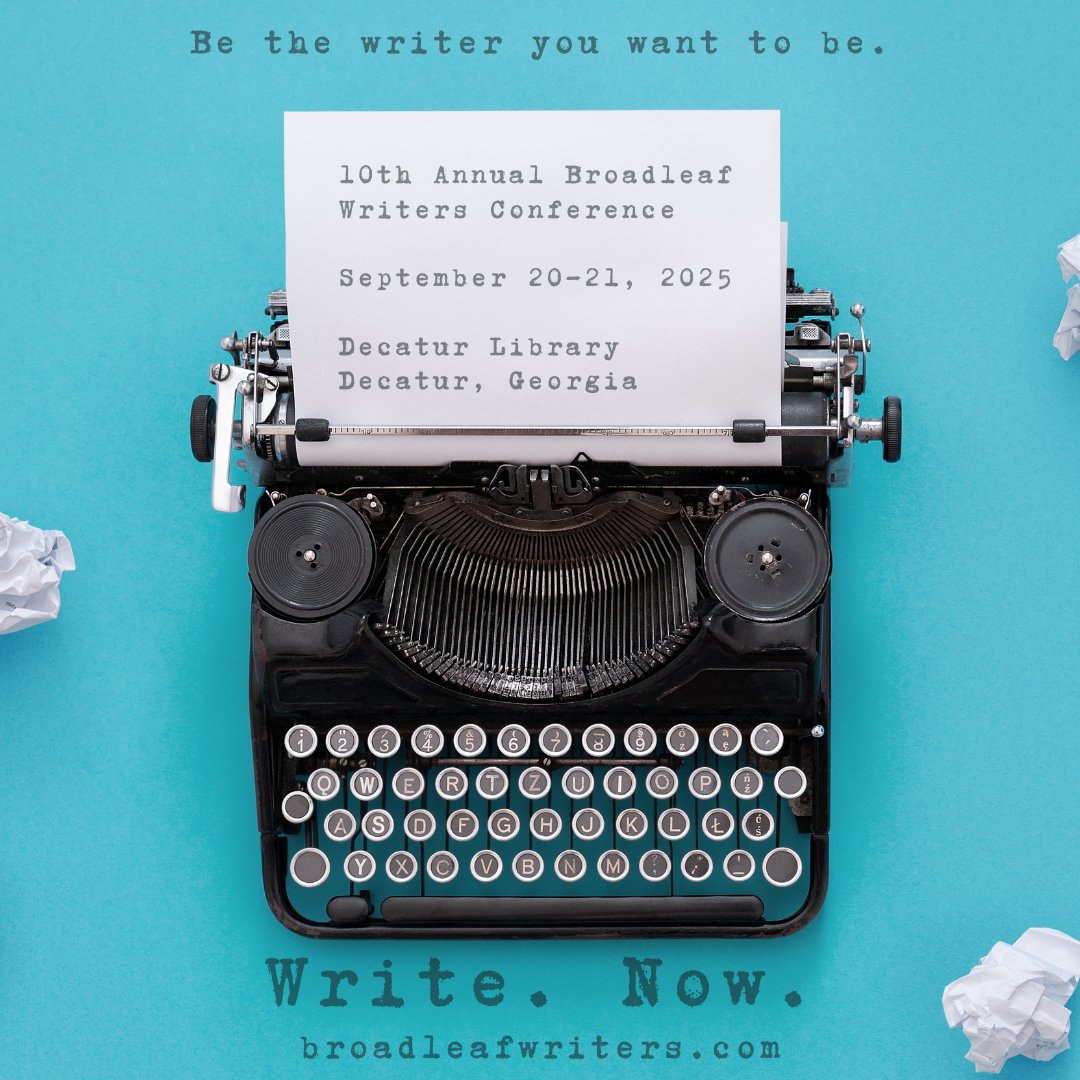 The Schedule for the 10th Annual Broadleaf Writers Conference is here! Register today and celebrate 10 years with us - mailchi.mp/a8ddf5457d77/b…

#writingcommunity #writing #author #authors #book #books