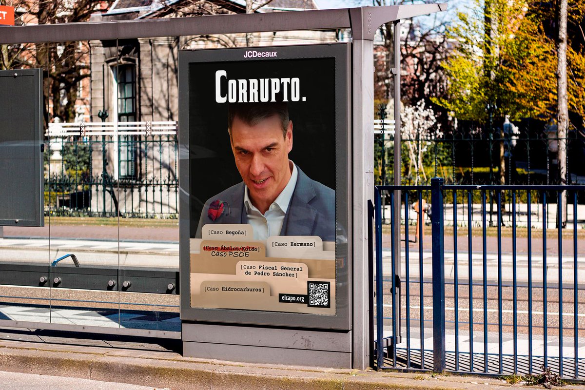 Señal de debilidad. El Corrupto se siente acorralado y empieza a delirar