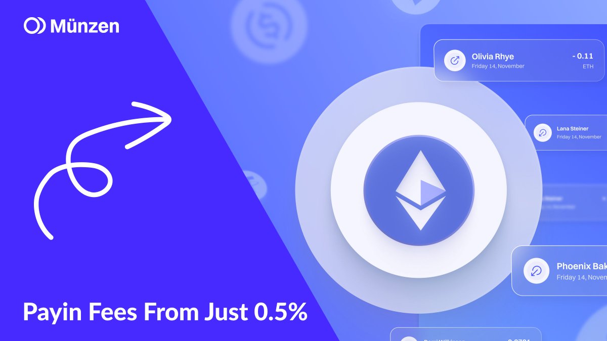 Crypto payments from just 0.5% - pay less, earn more.⚡️

Save up to 80% on transaction fees with Münzen Cryptoprocessing. Fast setup, global support - start accepting crypto today.✅

munzen.io

#Münzen #Crypto