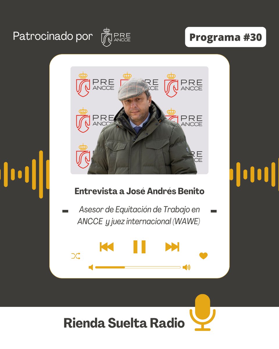 🆕 Nueva entrevista

💬José Andrés Benito, asesor de Equitación de Trabajo en ANCCE y juez internacional, destaca que el 50% de los caballos en la disciplina ya son PRE, gracias a la estrategia de ANCCE para impulsar al PRE a nivel internacional. 

➡️ youtu.be/FWACumCRNSg