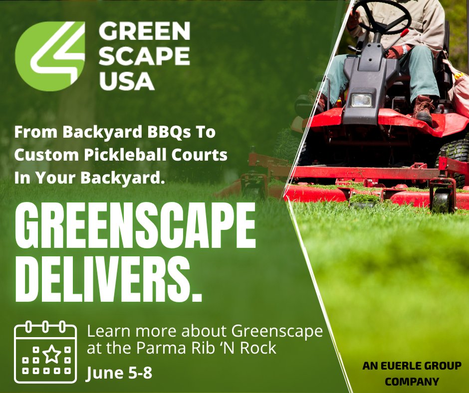 Gscapeusainc's tweet photo. We’ll be at Parma Rib ‘N Rock all weekend! Visit us at our booth for special savings, and free giveaways. It’s gonna be a fun weekend and we can’t wait to see you there 🌞
#parma #ribnrock #funtimes #greenscapeusa https://t.co/KltVDQ2Xt6