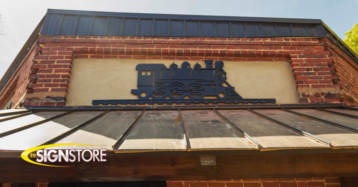 signstoremacon's tweet image. New install alert: We helped The Iron Rail Restaurant in Bolingbroke, GA turn heads with bold PVC lettering and a custom train logo. Built for character. Designed to last.

Call 1-800-316-9530 or visit signstoremacon.com
#SignInstall #BolingbrokeGA #DimensionalSigns