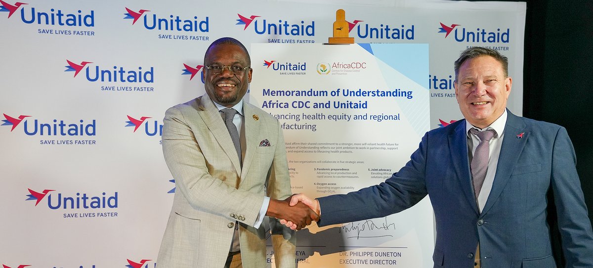 Unitaid (@unitaid) on Twitter photo Africa imports over 95% of its active pharmaceutical ingredients. Unitaid and <a href="/AfricaCDC/">Africa CDC</a> are partnering to boost regional manufacturing, cut supply chain risks, and speed up access to lifesaving health products.
Learn more: unitaid.org/news-blog/afri… Africa imports over 95% of its active pharmaceutical ingredients. Unitaid and <a href="/AfricaCDC/">Africa CDC</a> are partnering to boost regional manufacturing, cut supply chain risks, and speed up access to lifesaving health products.
Learn more: unitaid.org/news-blog/afri…