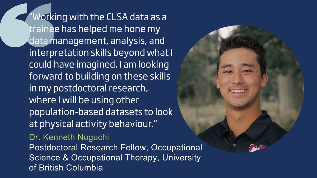 Canadian Longitudinal Study on Aging (CLSA) (@clsa_elcv) on Twitter photo #TraineeSpotlight: <a href="/UBC/">University of British Columbia</a> <a href="/UBCOSOT/">UBC OSOT</a> trainee <a href="/ksnoguchi/">Kenny Noguchi</a> is exploring strength training in people living with stroke, as well as strategies to increase physical activity participation in people with disabilities.
Start following Kenny's research journey here: ow.ly/3WhQ50W4ohP #TraineeSpotlight: <a href="/UBC/">University of British Columbia</a> <a href="/UBCOSOT/">UBC OSOT</a> trainee <a href="/ksnoguchi/">Kenny Noguchi</a> is exploring strength training in people living with stroke, as well as strategies to increase physical activity participation in people with disabilities.
Start following Kenny's research journey here: ow.ly/3WhQ50W4ohP