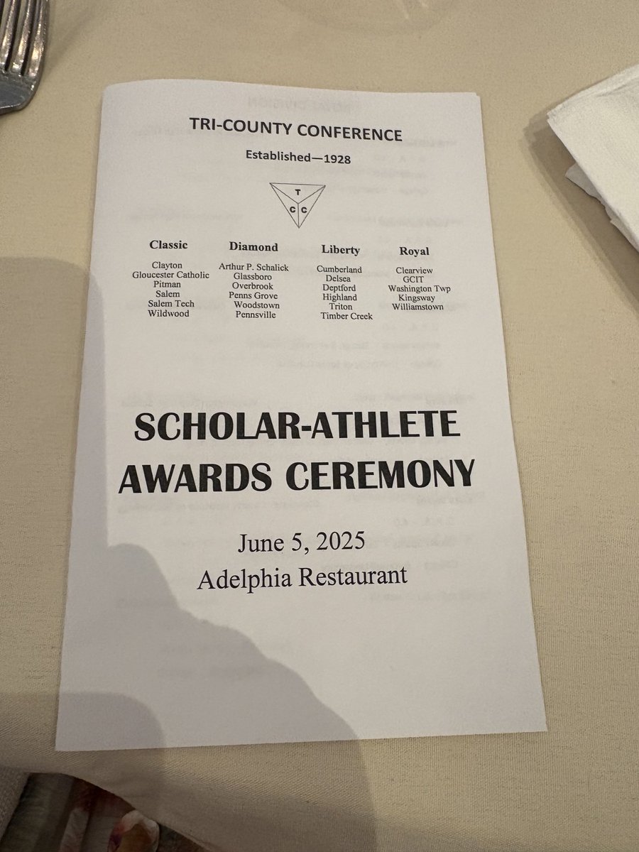 📚⭐️🏐🥍 Congratulations to Senior Christine Milnes for representing Triton today at the TCC Scholar Athlete Ceremony!! 📚⭐️🏐🥍