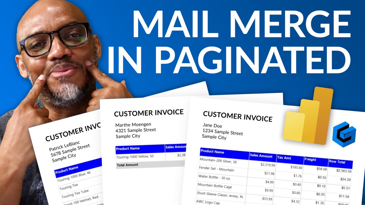 GuyInACube's tweet image. Blast 1,000 customized PDFs in one click 🤯 #PowerBI Paginated + subscriptions = mail-merge on steroids. Watch the demo, level up, share the hack! #MicrosoftFabric
👉 guyinacu.be/mailmerge