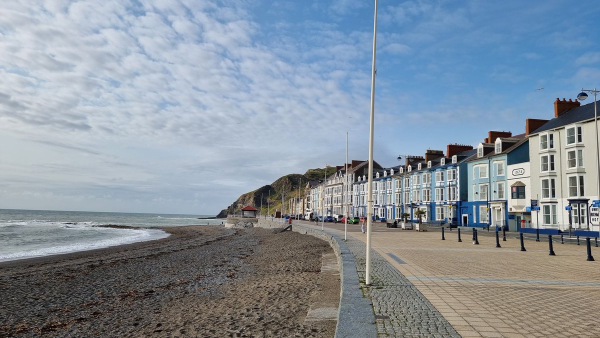 welshcrucible's tweet image. Aberystwyth looking lovely for our second lab of the year! @AberUni #crucible25 #crwsiblcymru