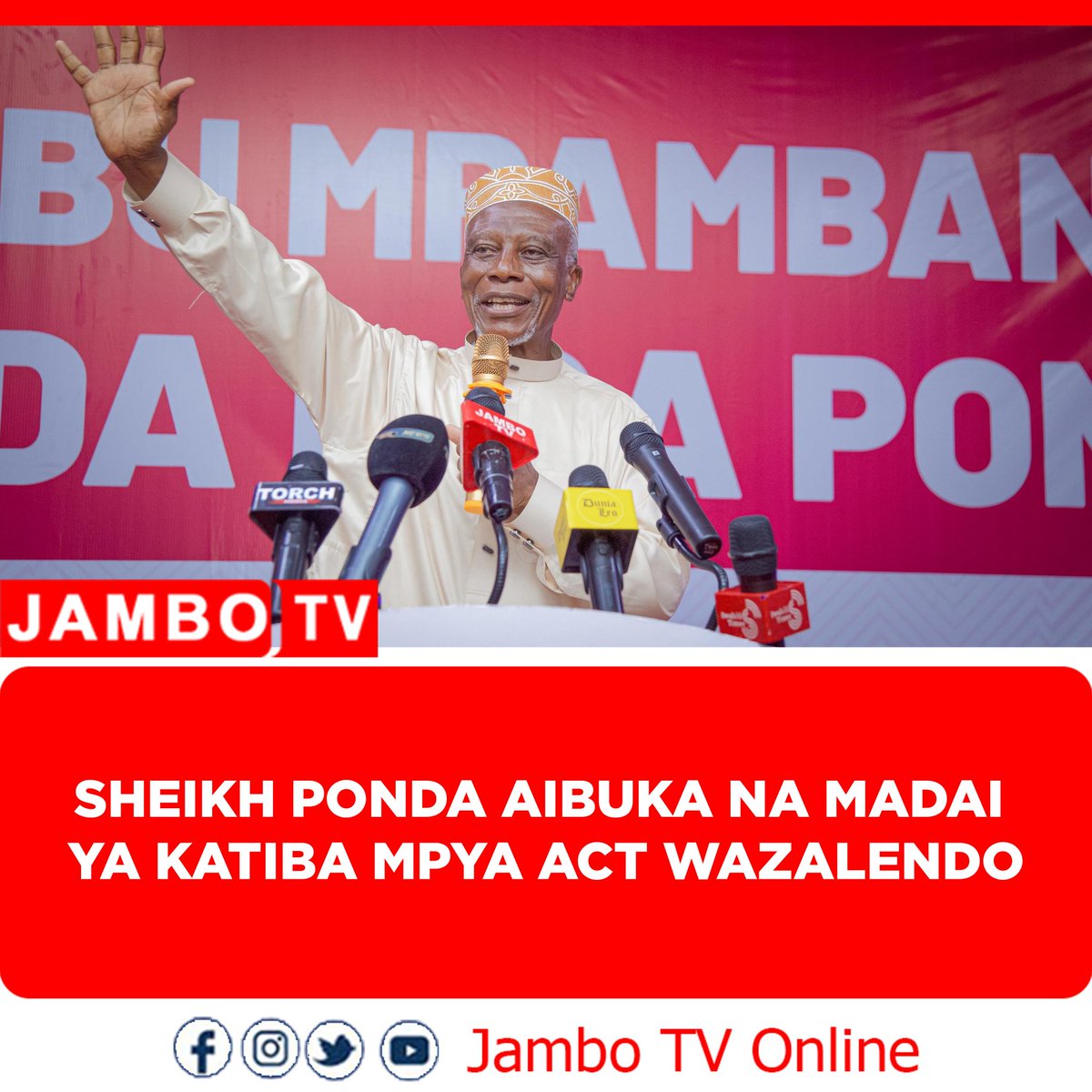 "Ndugu zangu tatizo kubwa la nchi yetu ni kutokuwa na utawala wa kizalendo unaojali maslahi ya umma, watawala wetu hawajali haki katika mambo mengi ya msingi na wala hawazingatii sheria, athari za utawala wa namna hiyo ni kubwa na zinagusa kila kipengele cha maisha yetu, zinagusa