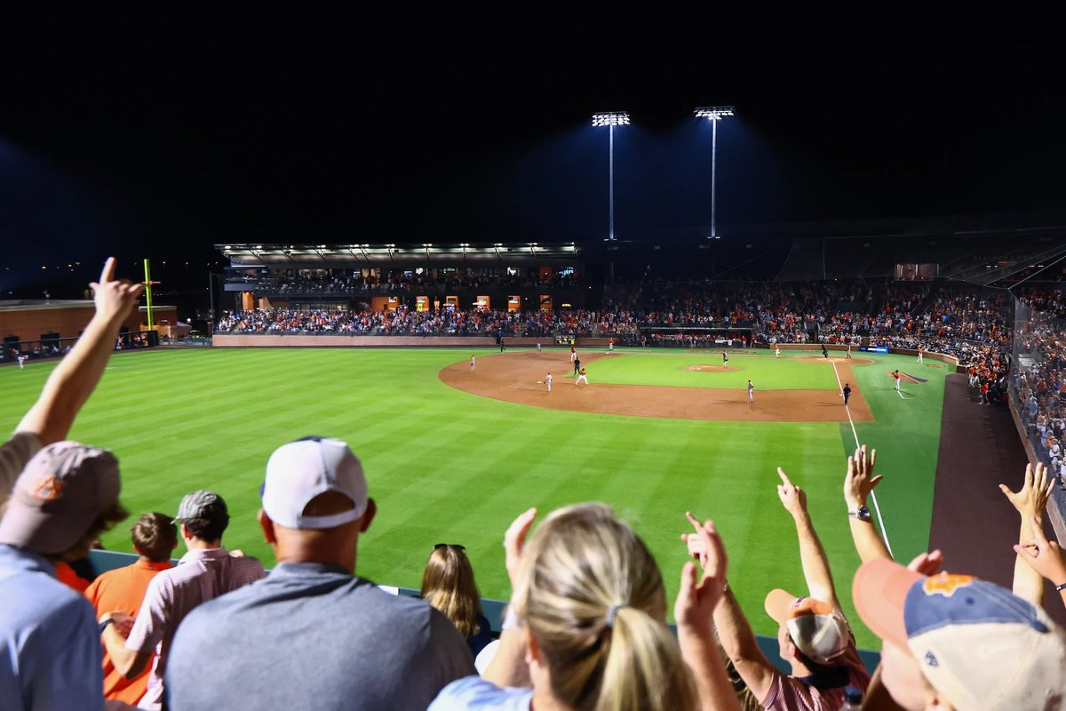 "This is year 24 in the Southeastern Conference, and I’ve been to all of them multiple times, and this is a true environment. This is real.”

The atmosphere at <a href="/AuburnBaseball/">Auburn Baseball</a>'s renovated Plainsman Park will be electric this weekend ⚡