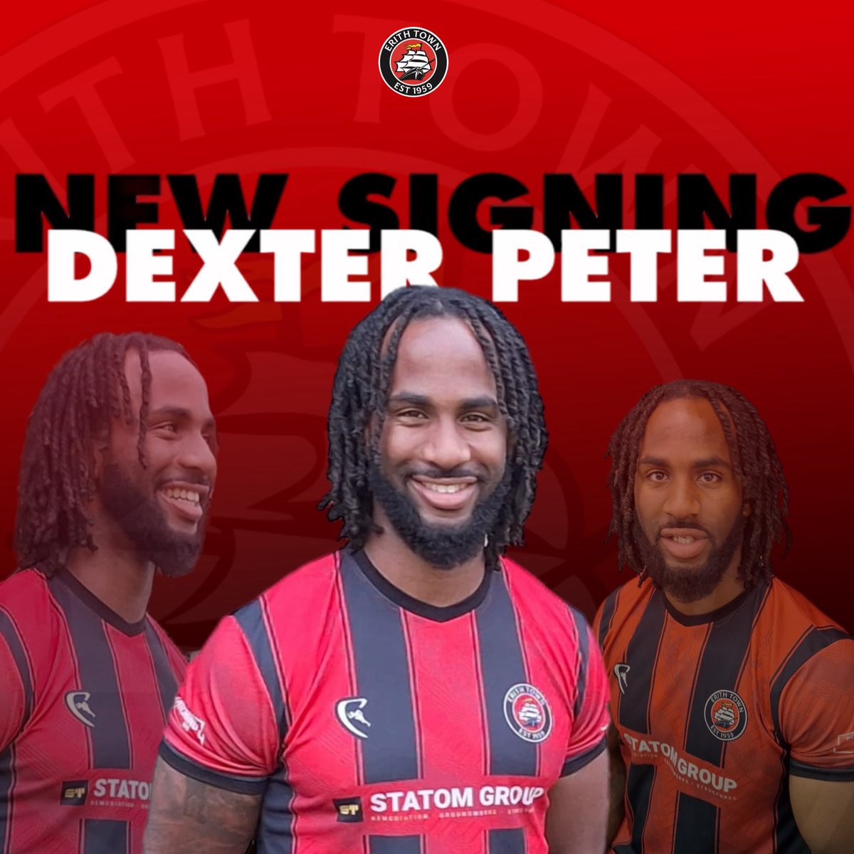 🖊️ | PETER PUTS PEN TO PAPER

Erith Town are delighted to announce that Dexter Peter has agreed to a one-year contract for next season.

erithtown.com/peter-puts-pen…

#UpTheDockers