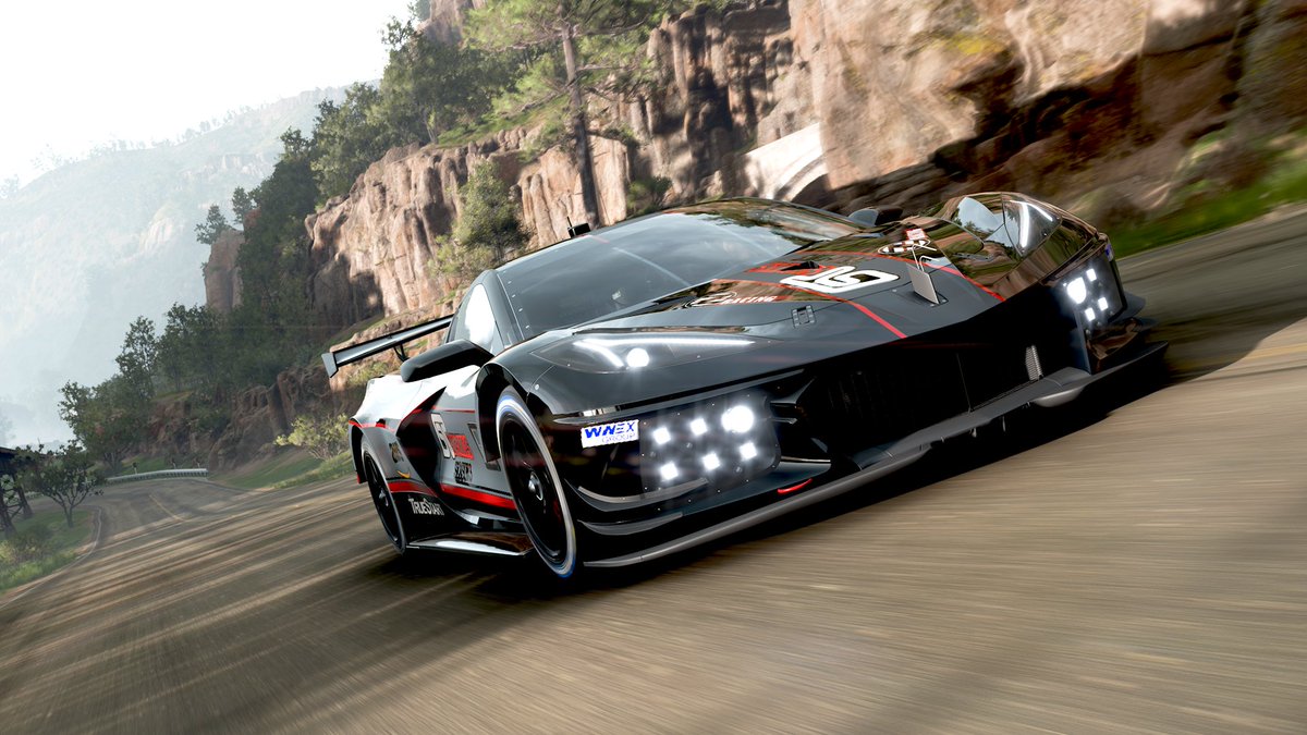 TheBoyzRacing22's tweet photo. Corvette C8.R
Balanced &amp; consistent, the C8.R does everything well but doesn’t dominate in any one spot. Agile, fast to 165mph—deadly in the right hands! One of 8 GT Series S3 cars 🏁
#GTSeries #ForzaHorizon5 #CorvetteC8R #SimRacing https://t.co/DbeAjKI5uU
