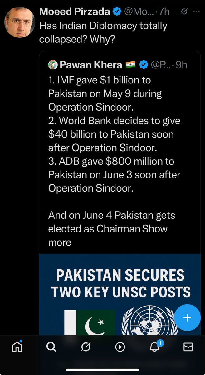 معید انگوٹھا مار کی حالت زار دیکھیں 😭😭

بھارت سفارتی محاذ پر جگہ جگہ ذلت کا سامنا کر رہا ہے اور اسکو اتنا دکھ ہو رہا ہے کہ جیسے مودی کا ذاتی سیکریٹری لگا ہوا ہے۔

یہی لوگ بول رہے تھے کہ امریکہ پاکستان پر سفری پابندیاں لگائے گا، امریکہ نے آج ایک پابندی نہیں لگائی۔