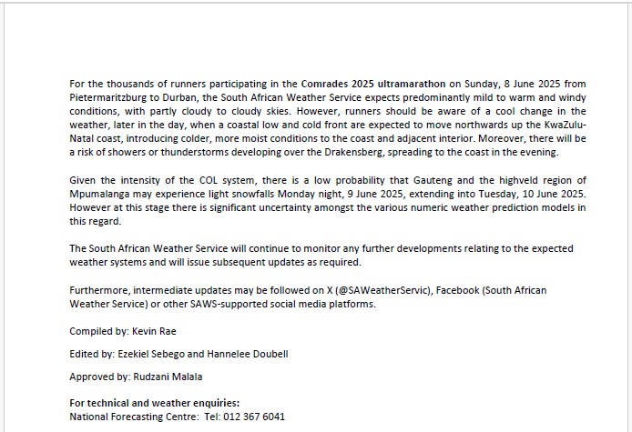 SAWeatherServic's tweet image. MEDIA RELEASE: A spell of extreme winter weather starting this weekend, with snowfalls possible over all provinces, except Limpopo