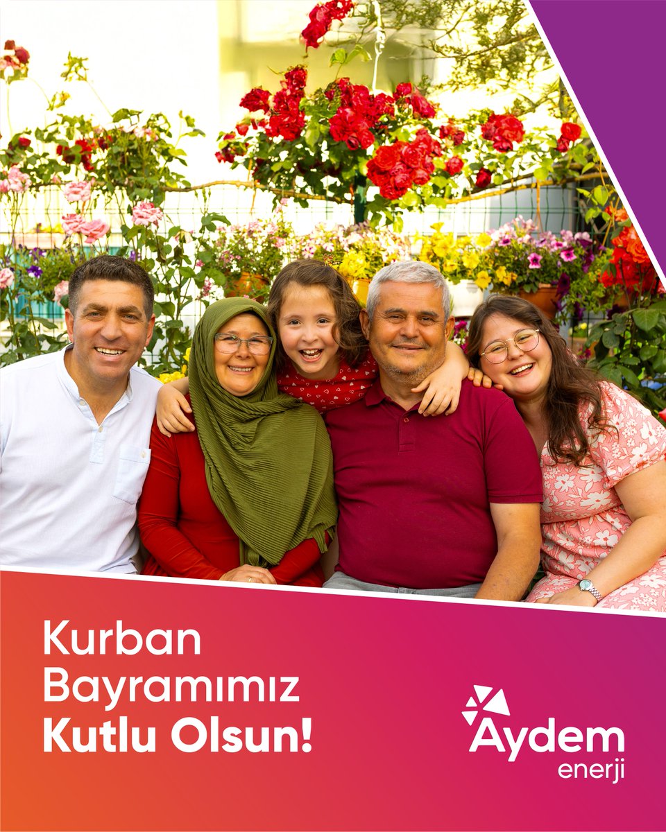 Sevdiklerinizle birlikte sağlıklı, huzurlu ve mutlu nice bayramlar dileriz.