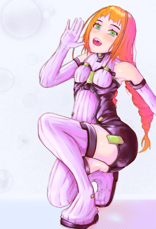 No idea what to put here its just fanart of <a href="/ShrimpVT/">Shrimp Cyberprawn 🦐</a> again
#drawshrimp #digitalart #digitalillustration