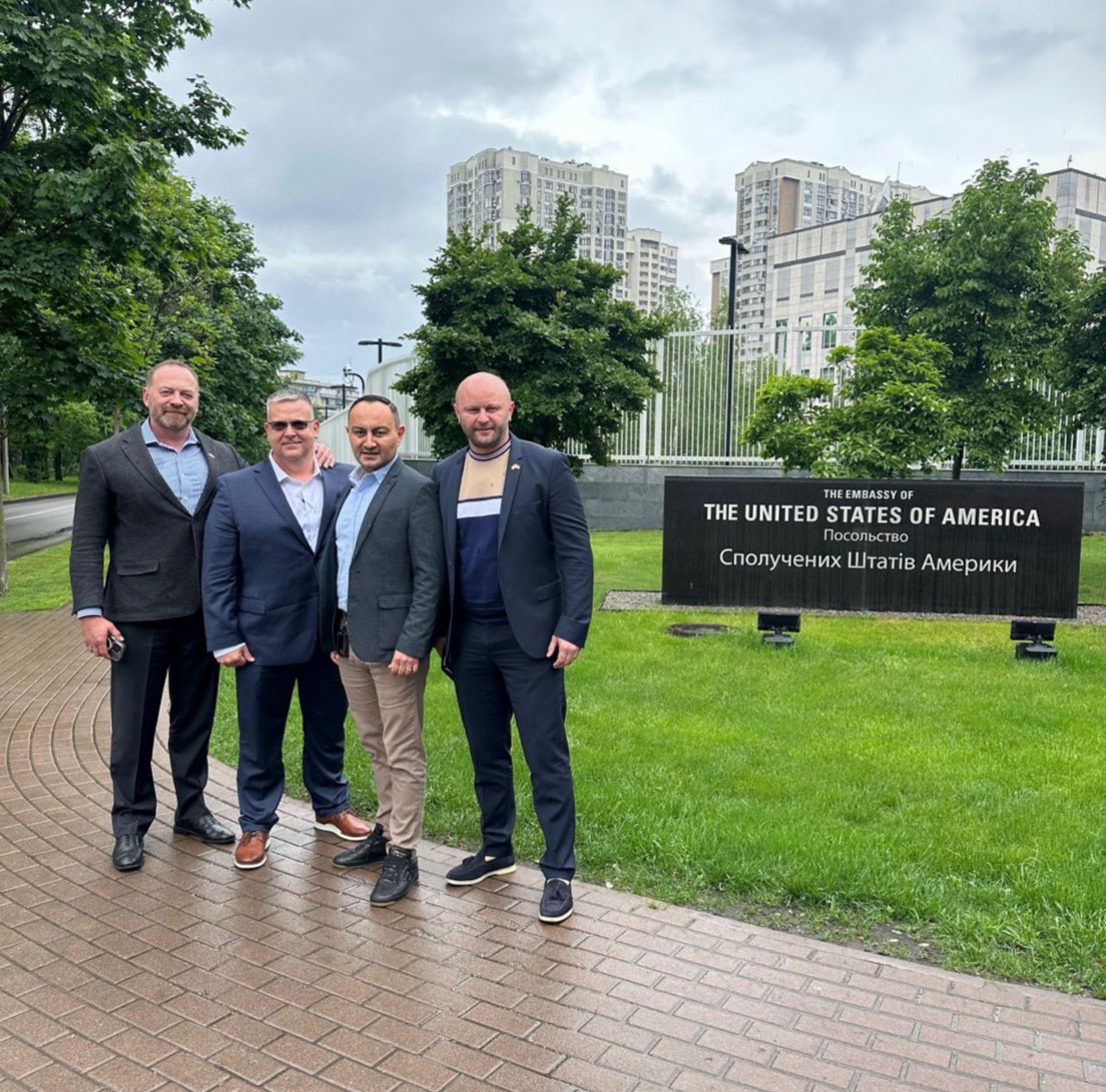 AzstarBMC's tweet photo. During our visit to the U.S. Embassy in Ukraine, it became clear that the Republican administration is fully dedicated to advancing U.S. economic interests worldwide. We are looking forward to what the Trump’s administration will bring! 

#AZSTAR #Ukraine️ #USUkraine #Republican https://t.co/eIRpzFGeCa